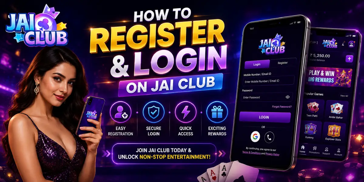 How to Register and Login on Jai Club — Easy Registration, Secure Login, Quick Access